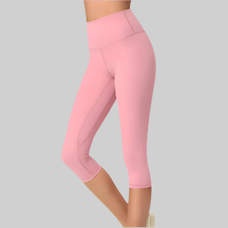 High Waisted 3/4 Length Yoga Pants