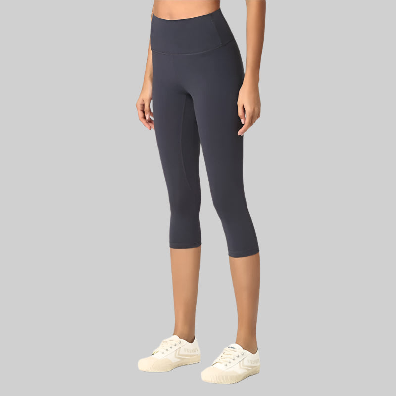 High Waisted 3/4 Length Yoga Pants