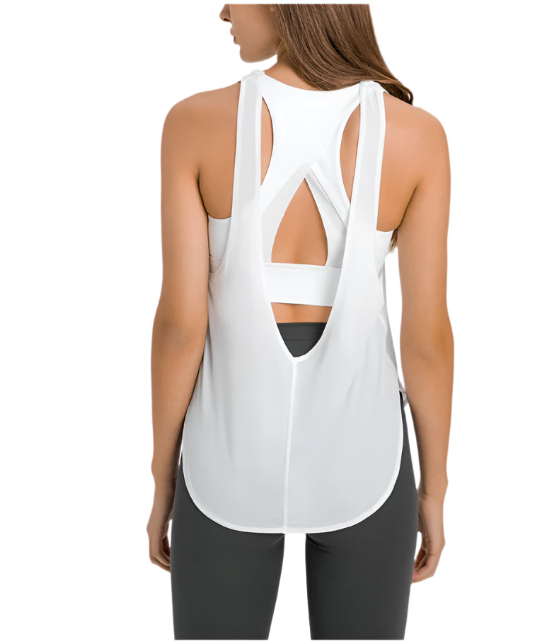 Women's Open Back Yoga Tank Top