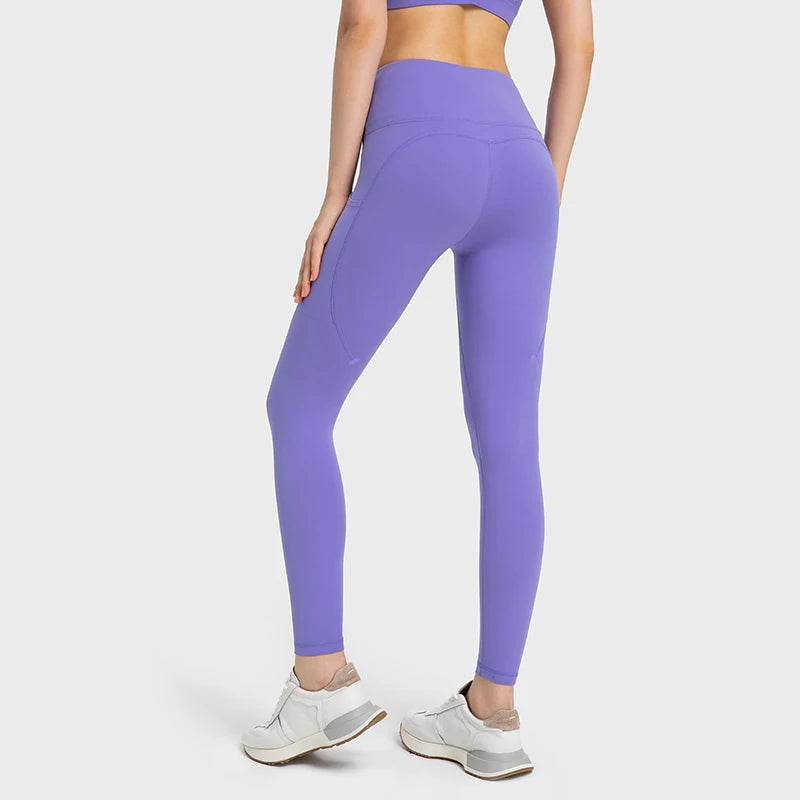 No Front Seam High Waisted Yoga Leggings