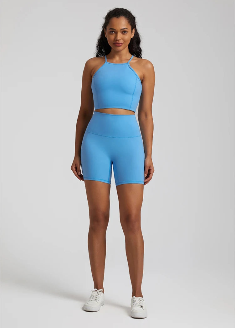 High Stretch Yoga Short Set