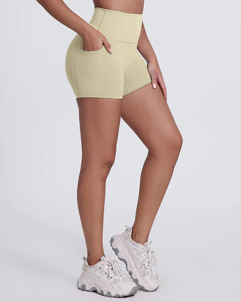 High-Waisted 4'' Yoga Shorts for Women