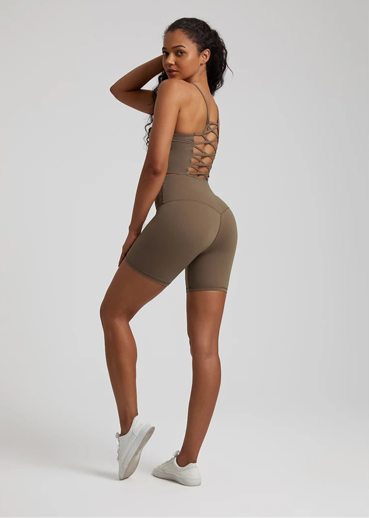 High Stretch Yoga Short Set