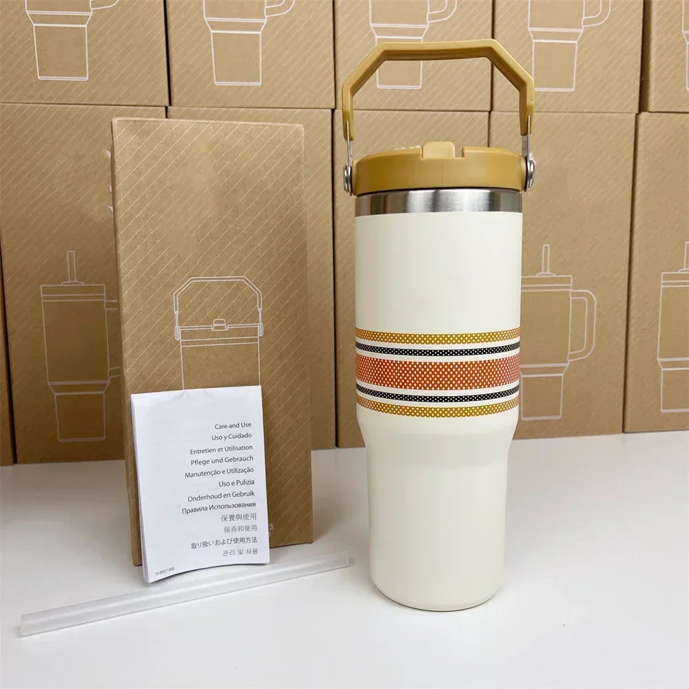30oz Iceflow Flip Straw Tumbler