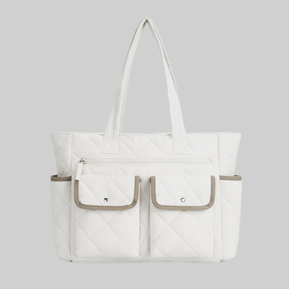 Puffy Tote & Messenger Shoulder Bag – Large Capacity Women's Travel