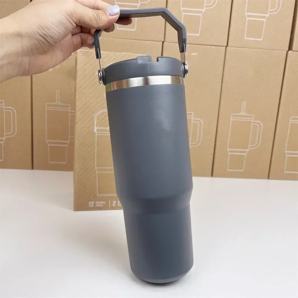 30oz Iceflow Flip Straw Tumbler
