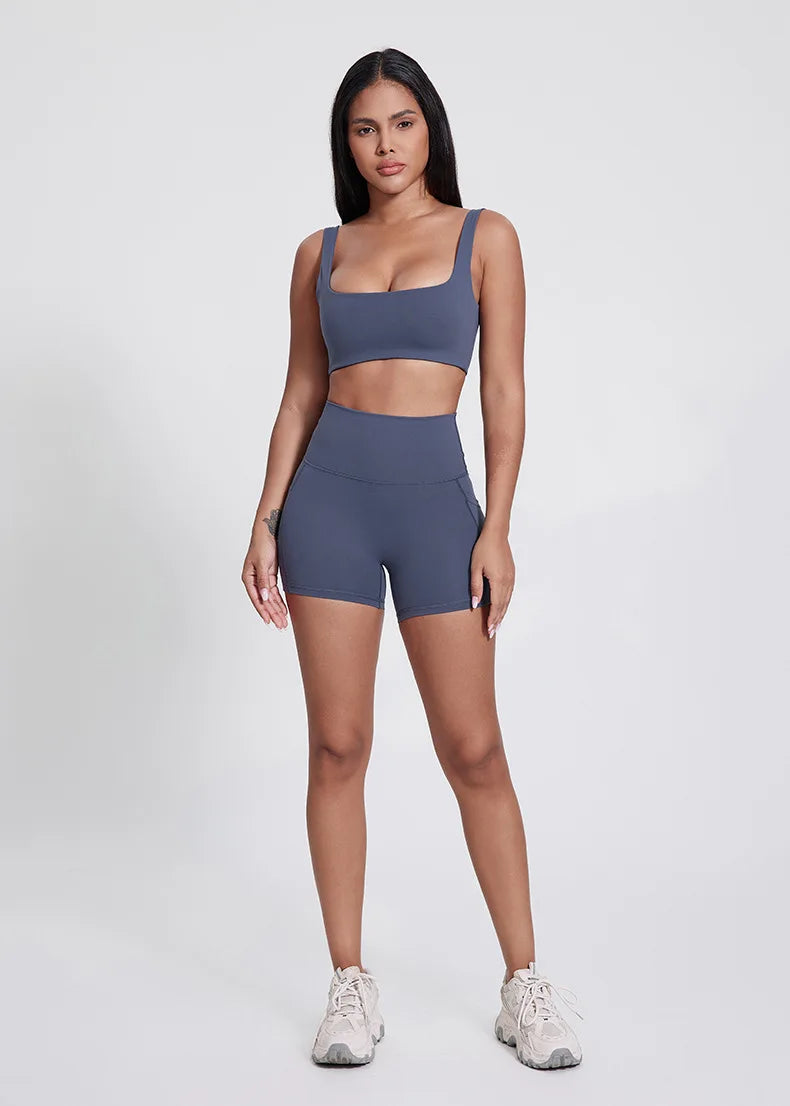 High-Waisted 4'' Yoga Shorts for Women