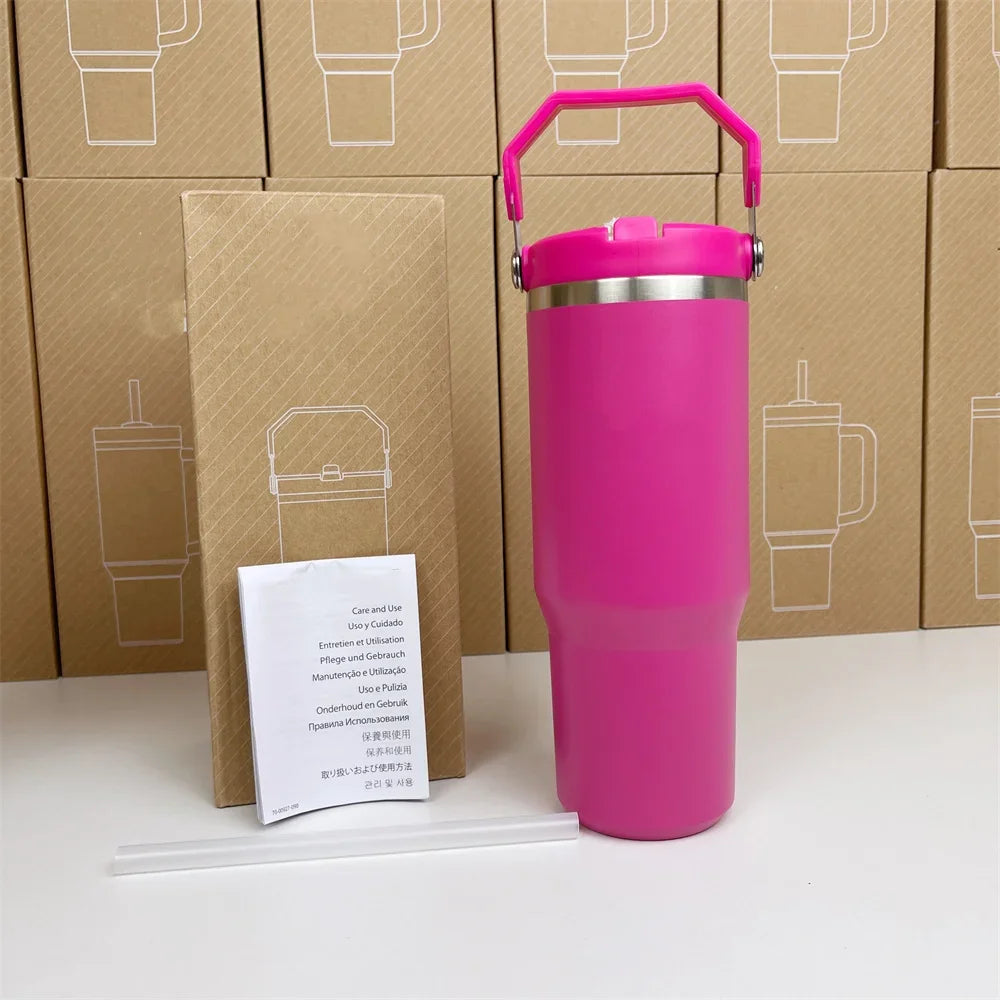 30oz Iceflow Flip Straw Tumbler