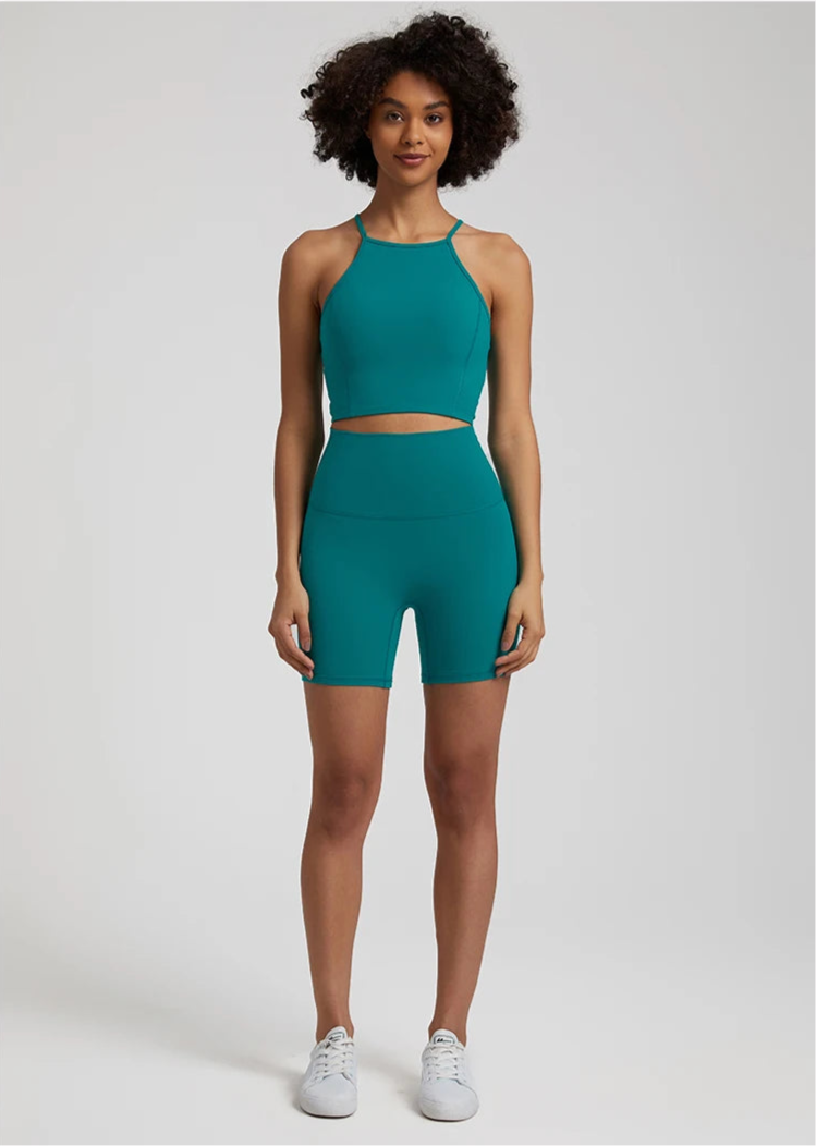 High Stretch Yoga Short Set