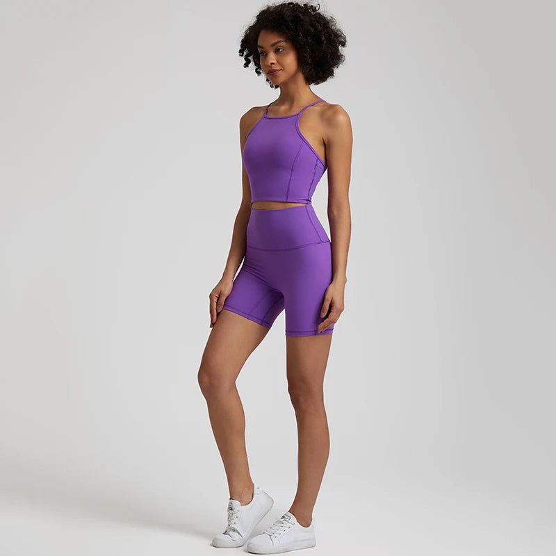 High Stretch Yoga Short Set