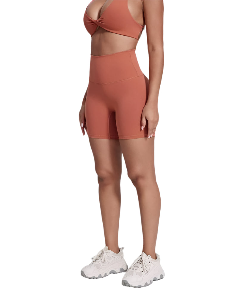 Women's High Waist Yoga Shorts – Buttery Soft 6