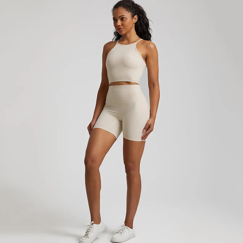 High Stretch Yoga Short Set