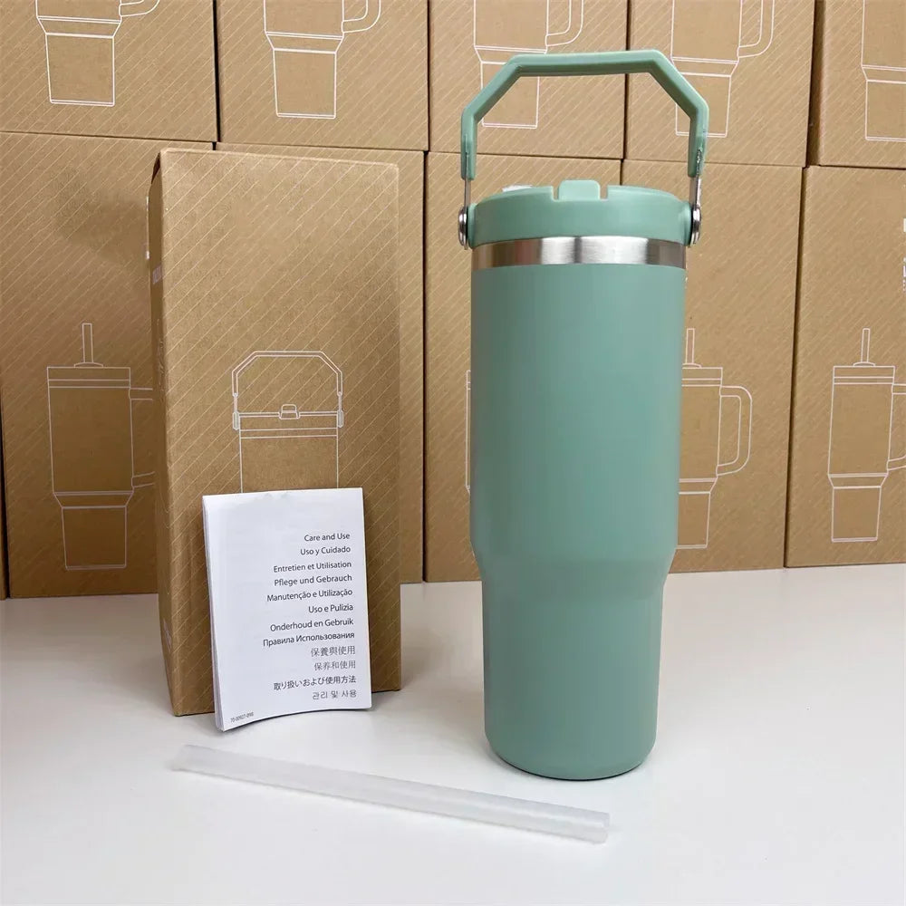 30oz Iceflow Flip Straw Tumbler