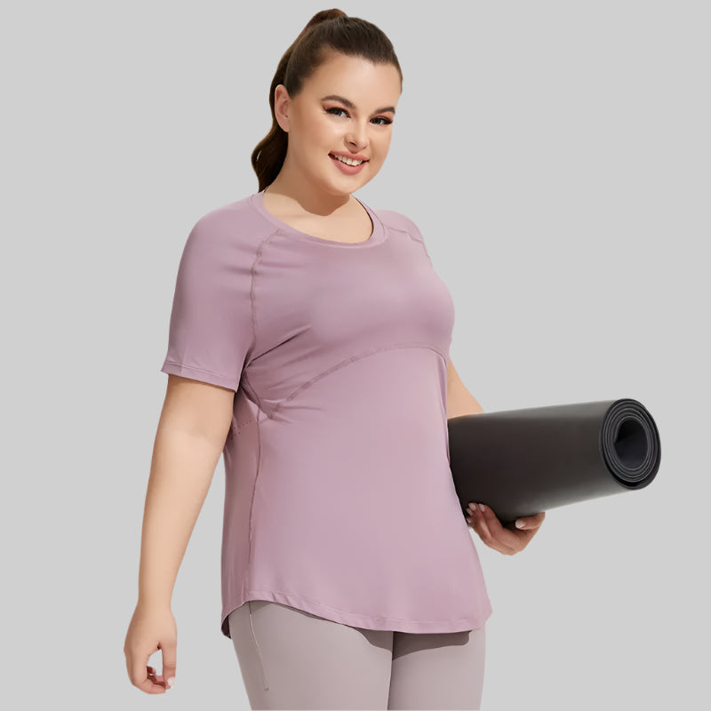 Sleeve Fitness Top Breathable Slim