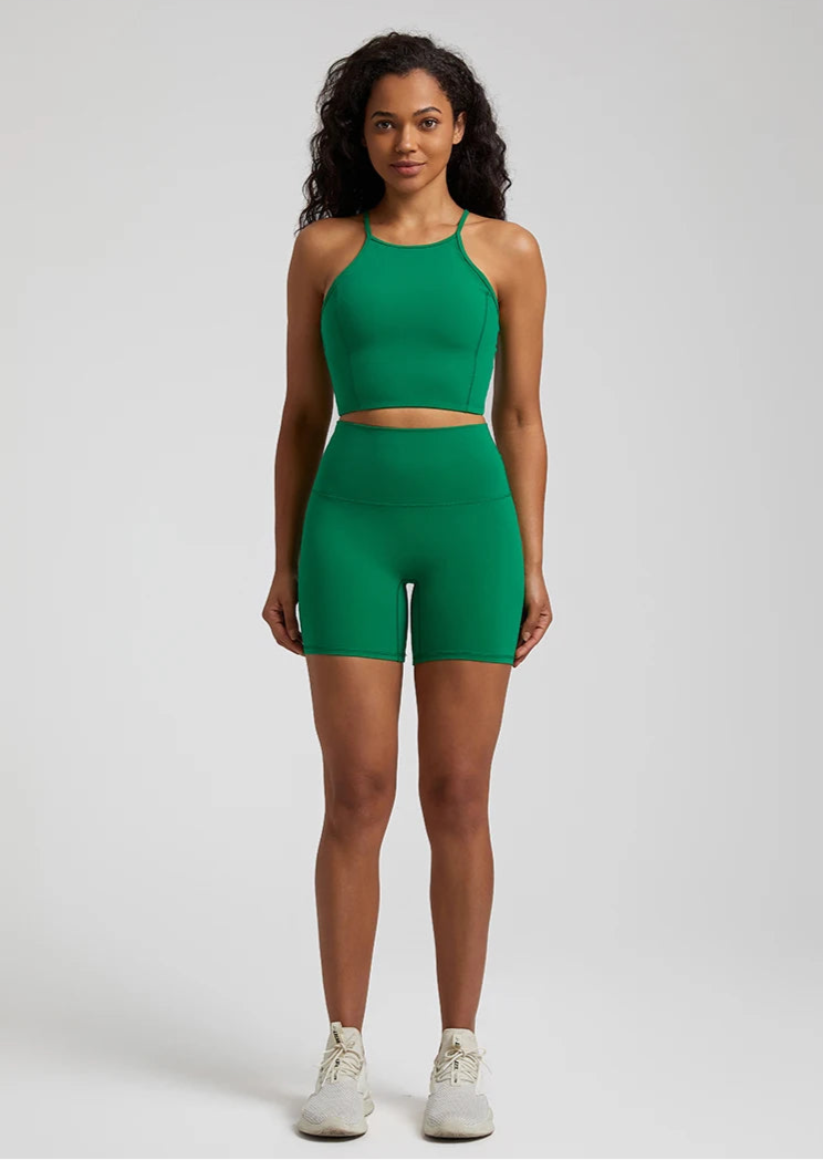 High Stretch Yoga Short Set