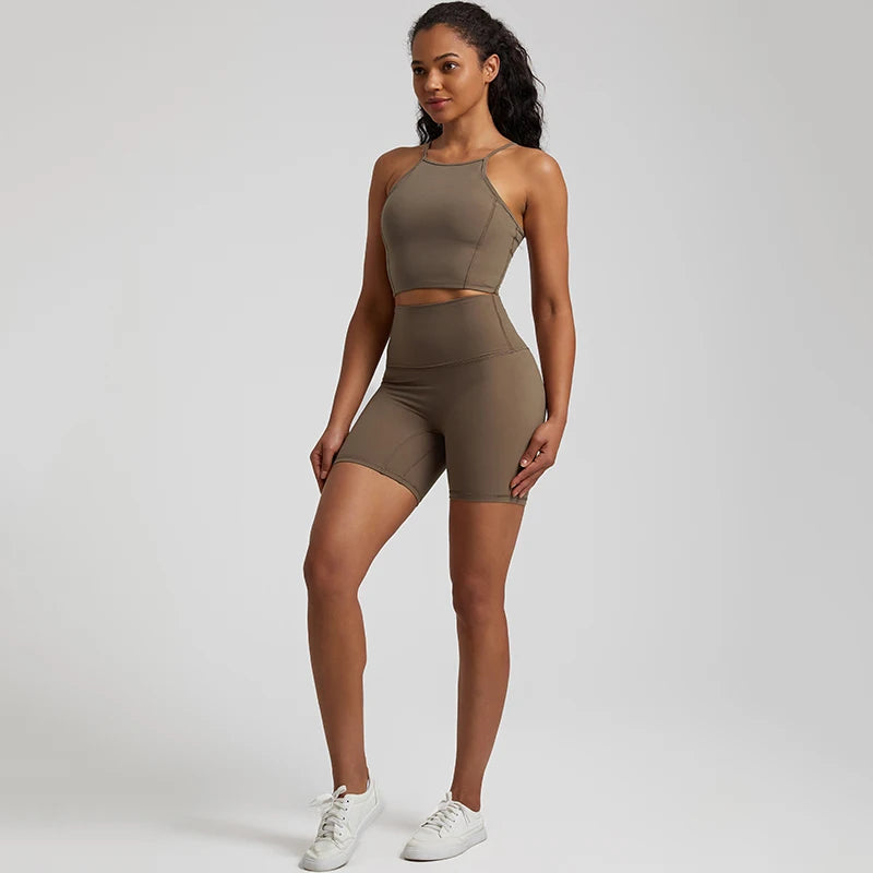 High Stretch Yoga Short Set