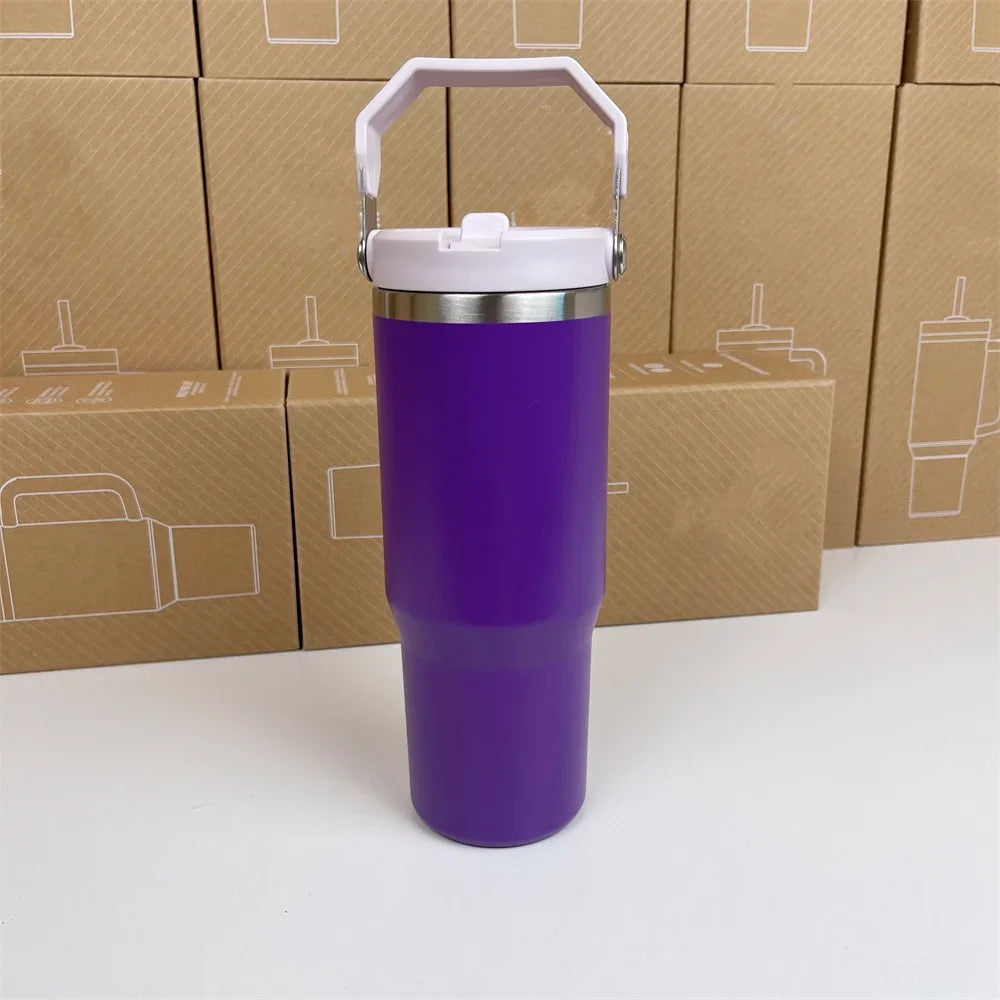 30oz Iceflow Flip Straw Tumbler