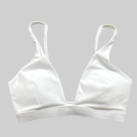 V-Neck Sports Bra & High-Waist Shorts