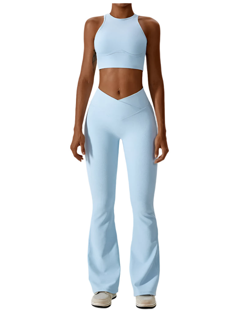 Women's High-Waist Flare Yoga Pants