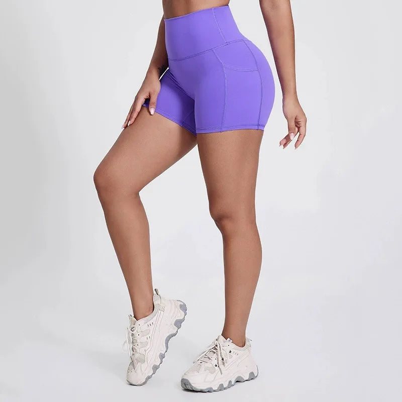 High-Waisted 4'' Yoga Shorts for Women
