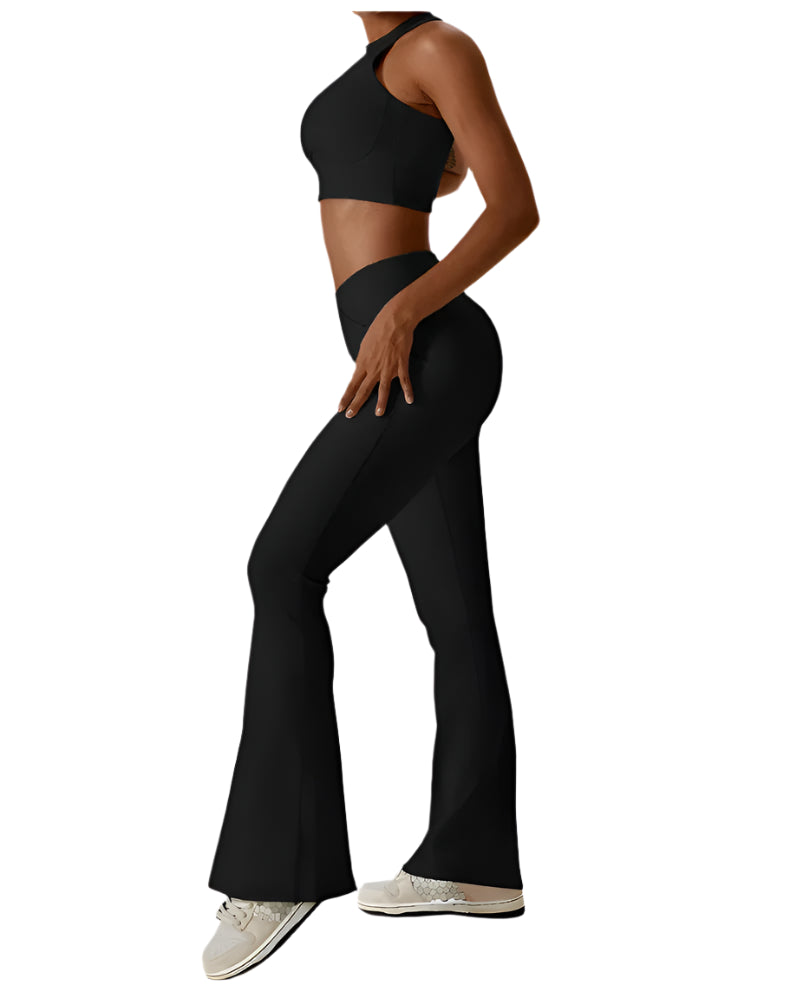 Women's High-Waist Flare Yoga Pants