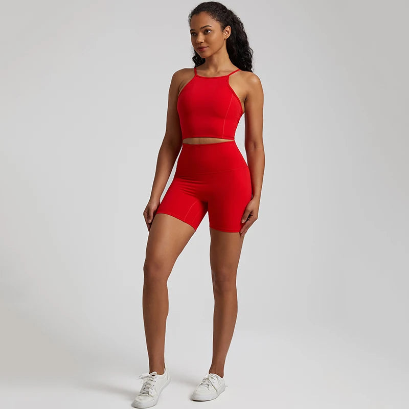 High Stretch Yoga Short Set