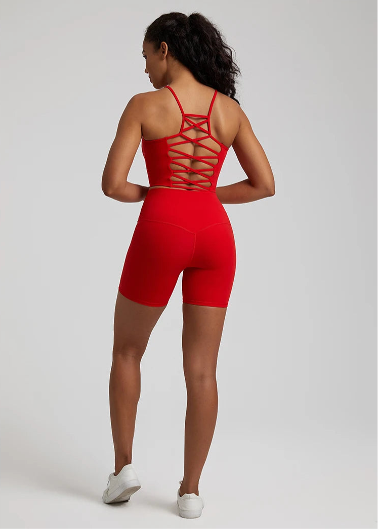 High Stretch Yoga Short Set
