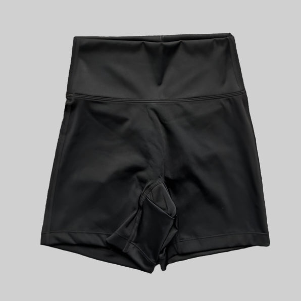 V-Neck Sports Bra & High-Waist Shorts