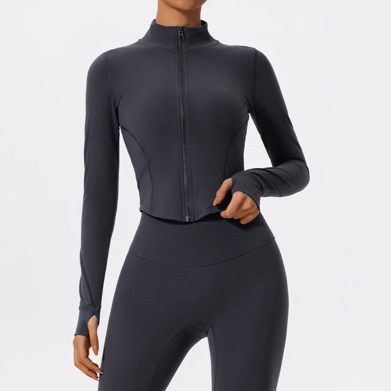 Ultra-Soft Fabrics Casual Tight Sports Jackets