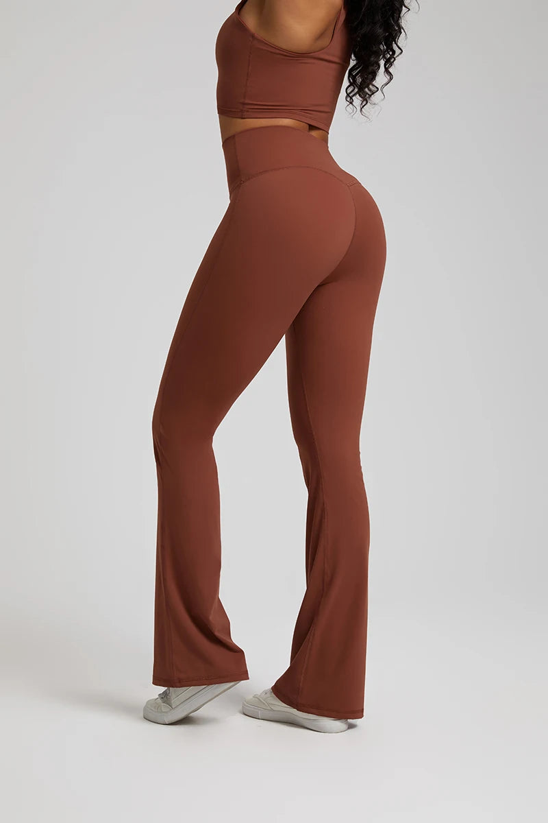 Buttery Soft High Waist Flare Leggings