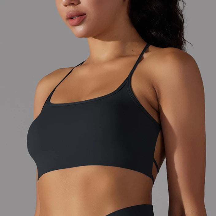 Cross Back Sports Bra