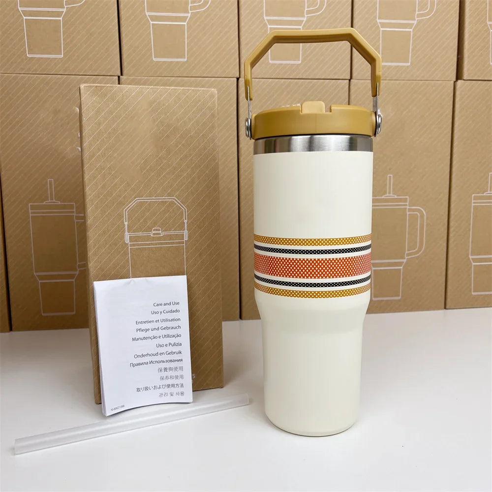 30oz Iceflow Flip Straw Tumbler