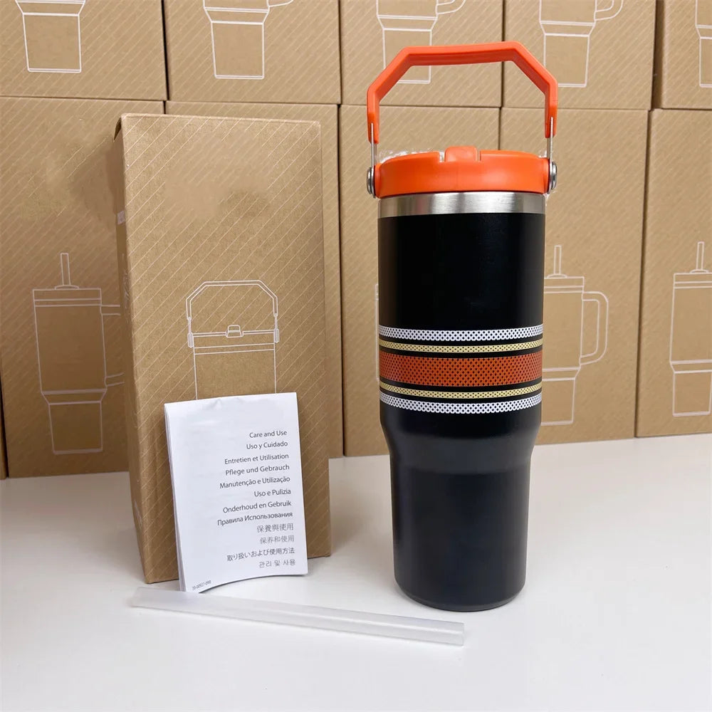 30oz Iceflow Flip Straw Tumbler