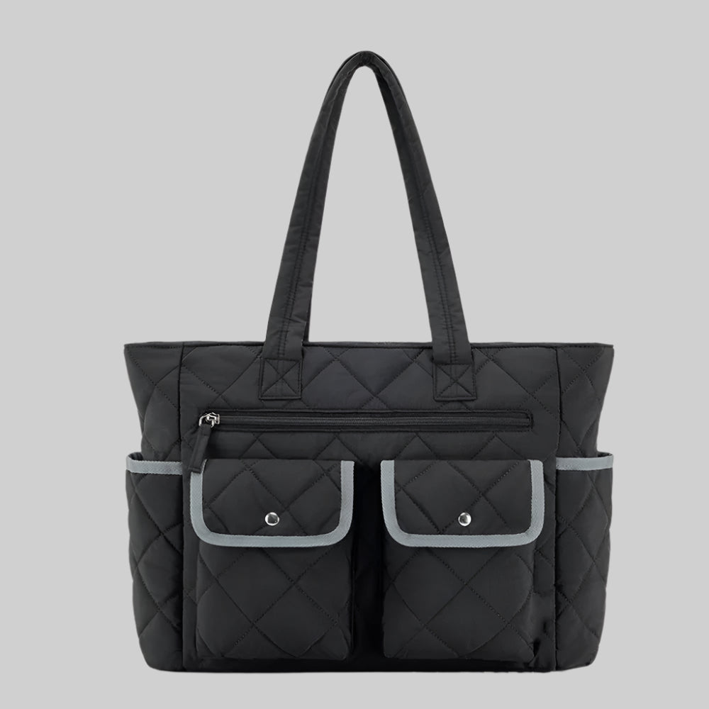 Puffy Tote & Messenger Shoulder Bag – Large Capacity Women's Travel