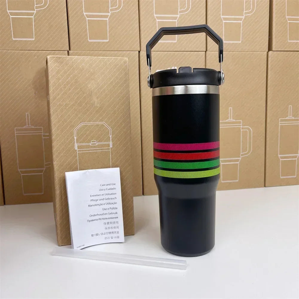 30oz Iceflow Flip Straw Tumbler