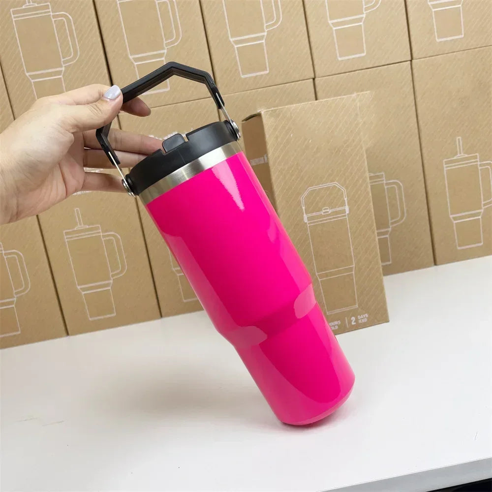30oz Iceflow Flip Straw Tumbler