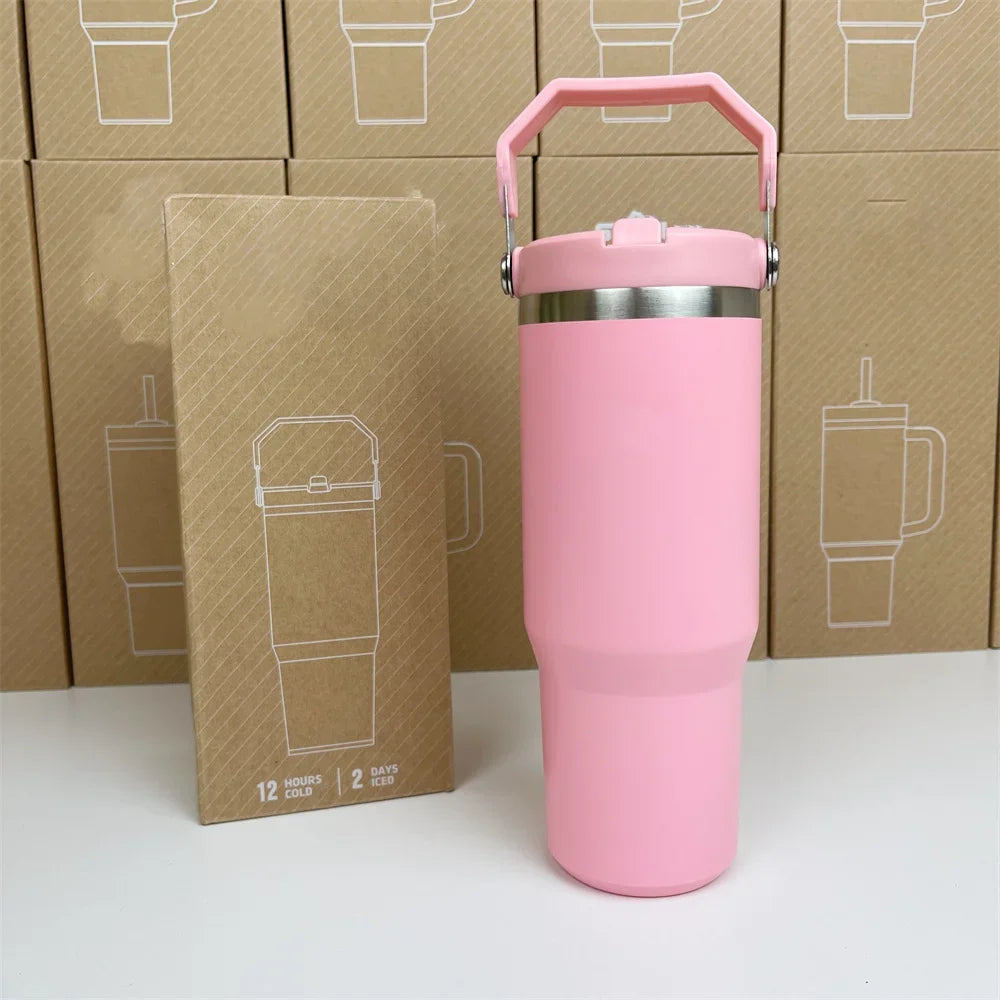 30oz Iceflow Flip Straw Tumbler