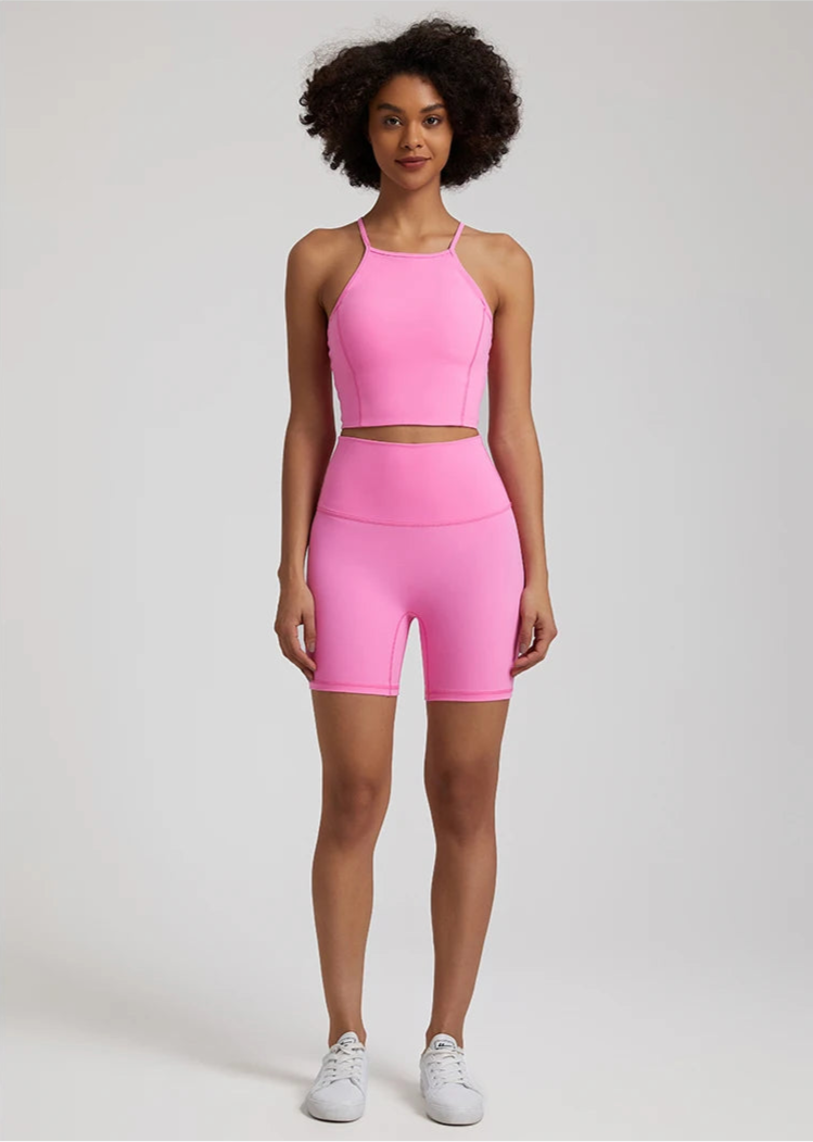 High Stretch Yoga Short Set