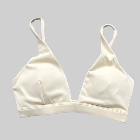 V-Neck Sports Bra & High-Waist Shorts