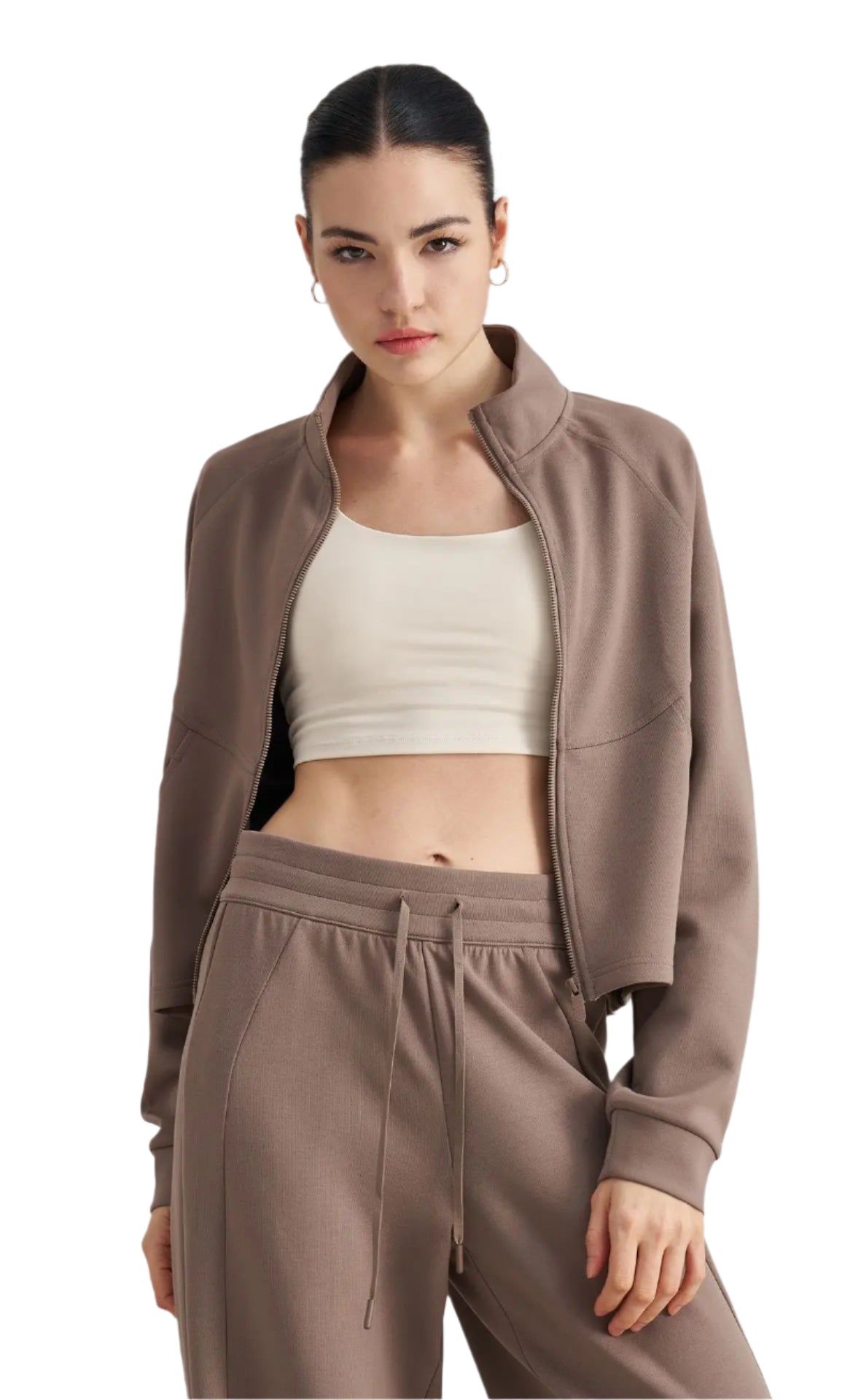 Women's Yoga Stand Collar Sports Jacket