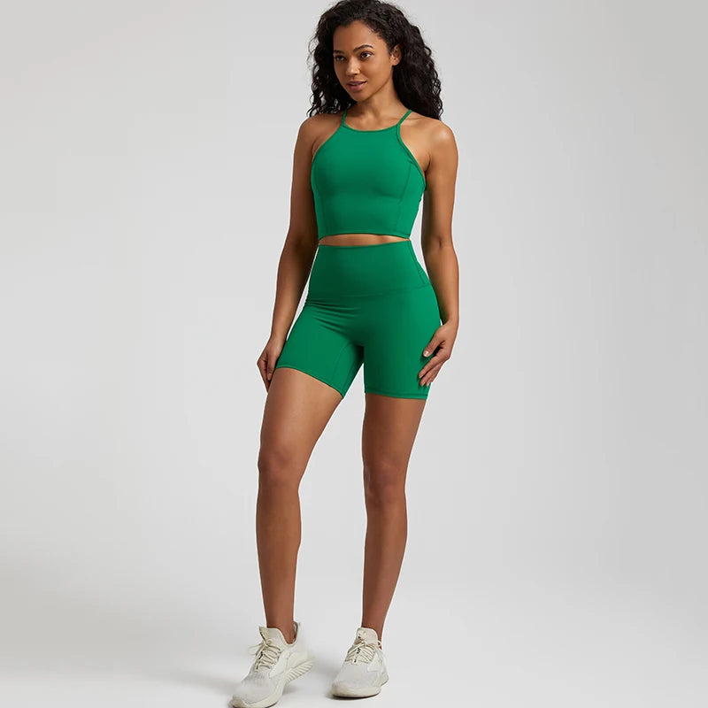 High Stretch Yoga Short Set