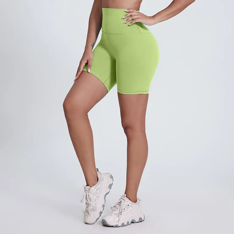 Women's High Waist Yoga Shorts – Buttery Soft 6