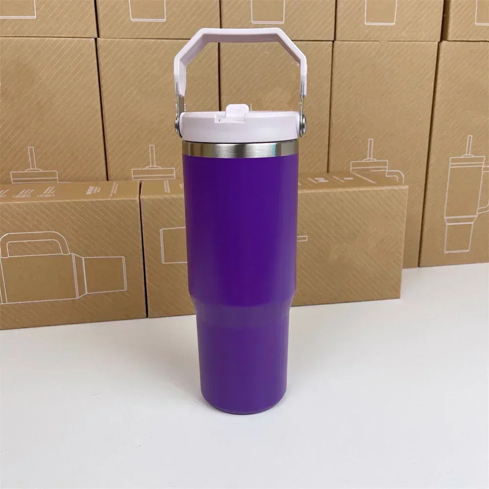 30oz Iceflow Flip Straw Tumbler
