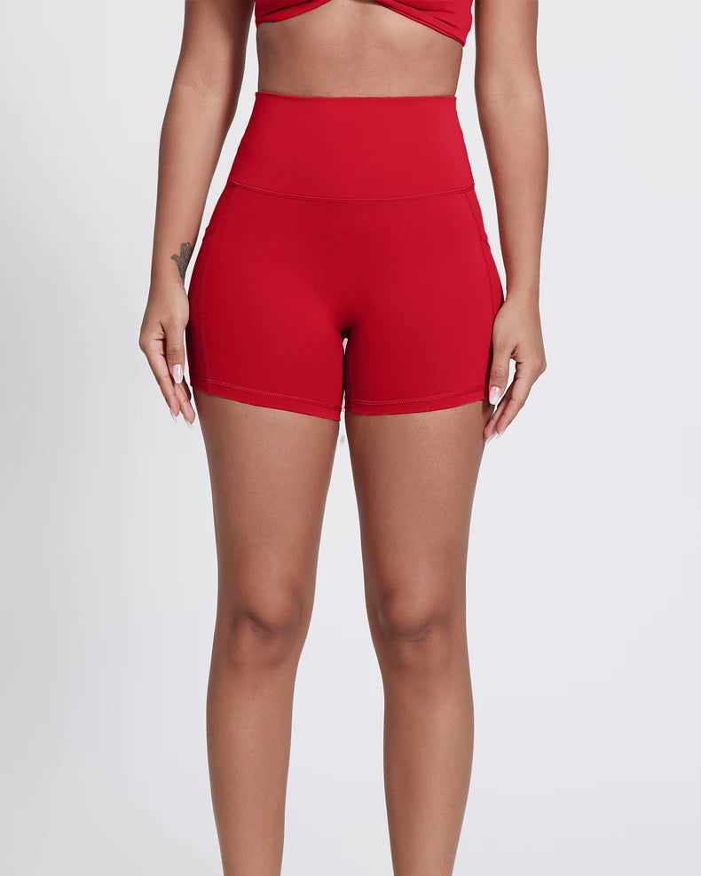 High-Waisted 4'' Yoga Shorts for Women