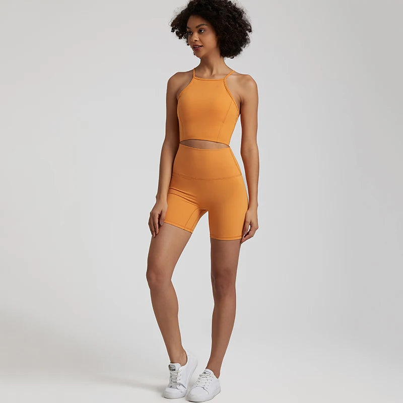 High Stretch Yoga Short Set