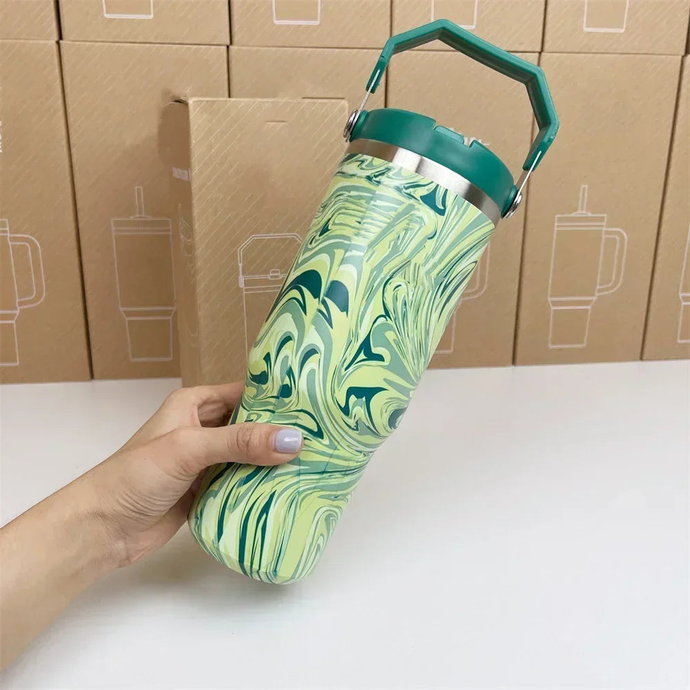 30oz Iceflow Flip Straw Tumbler