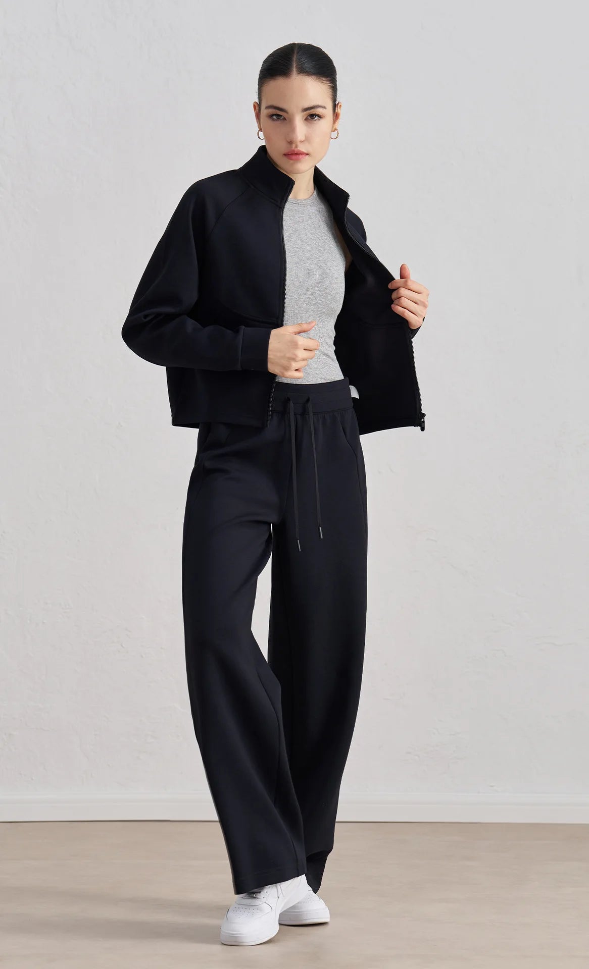 Women's Yoga Stand Collar Sports Jacket