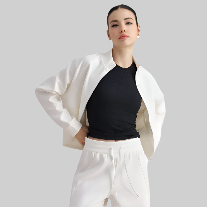 Women's Yoga Stand Collar Sports Jacket