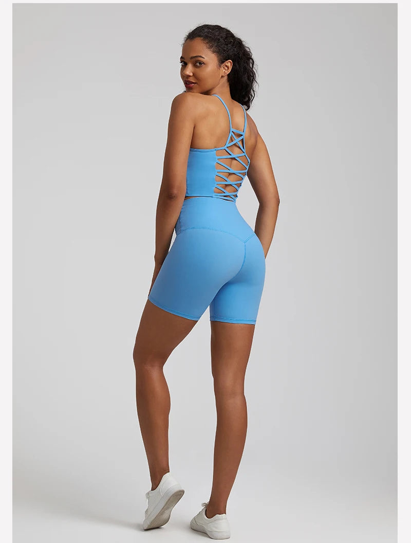 High Stretch Yoga Short Set