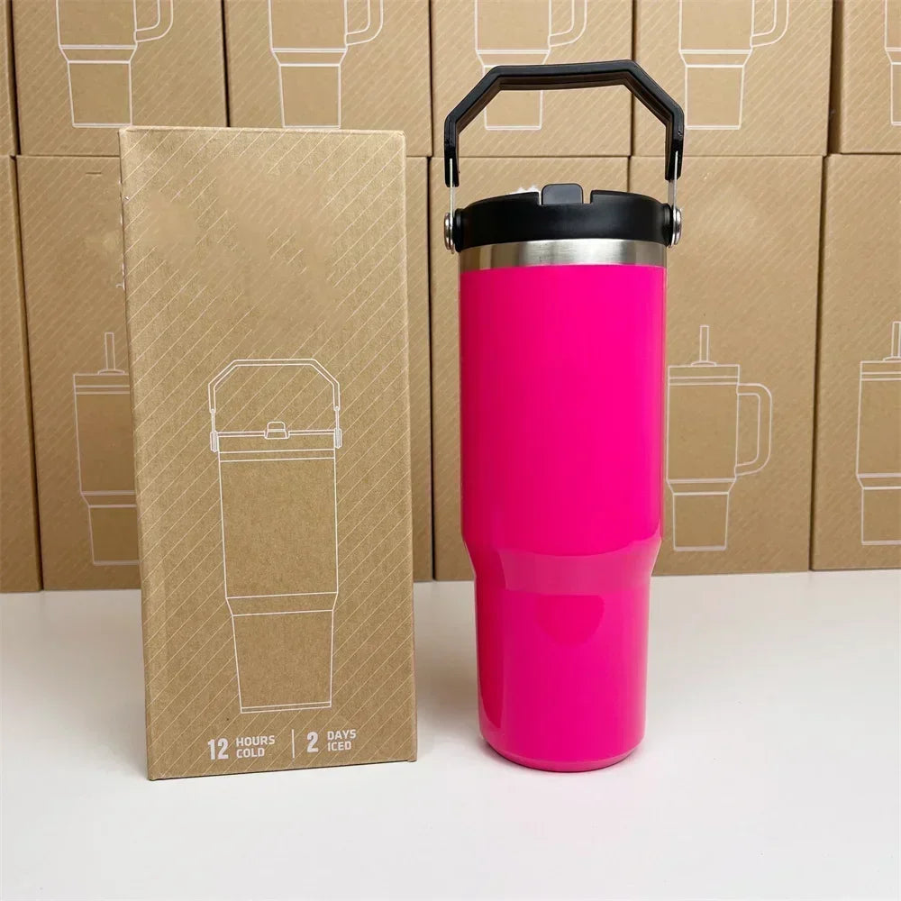30oz Iceflow Flip Straw Tumbler